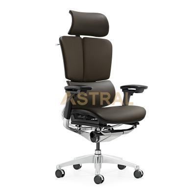 BIFMA High End Genuine Leather Mesh Office Chair With 5-Year Warranty 919L