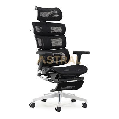 Best Quality Revolving Mesh Ergonomic Chair With Footrest For Home Office 918-1F