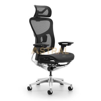 Modern Swivel Mesh Ergonomic Office Chair With 4D Armrest And Lumbar Support 913A