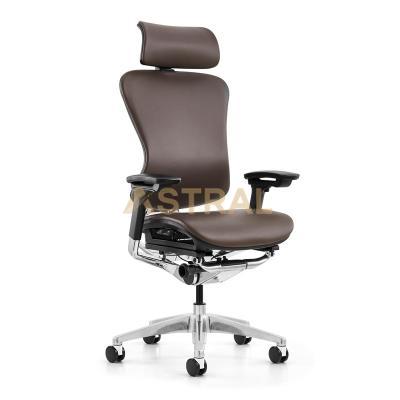 Luxury Modern Genuine Leather Executive Office Ceo Boss Chair For Boss And Manager 913L