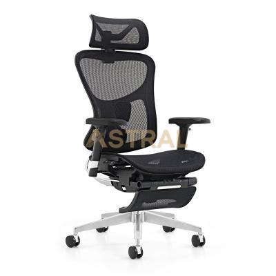 Newest Full Mesh Luxury Ergonomic Chair Office Chairs With Footrest And Headrest 913-1F