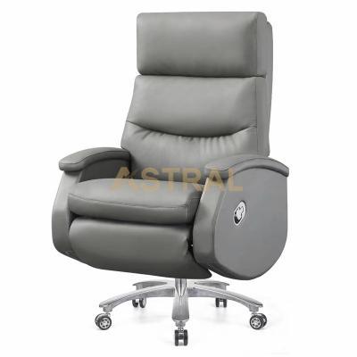 Leather Manual Reclining Management Office Chair 2302A 