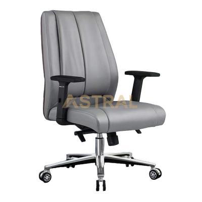 Leather Mid Back Office Task Chair 2142B