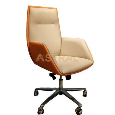 Leather Mid Back Office Task Chair 2139B