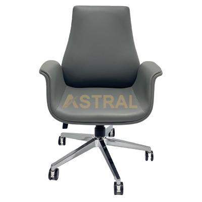 Leather Mid Back Office Task Chair 2135B