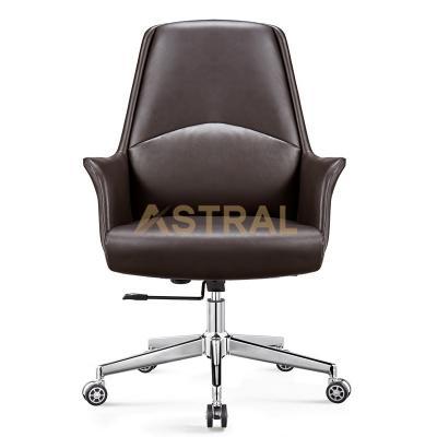 Leather Mid Back Office Task Chair 2133B