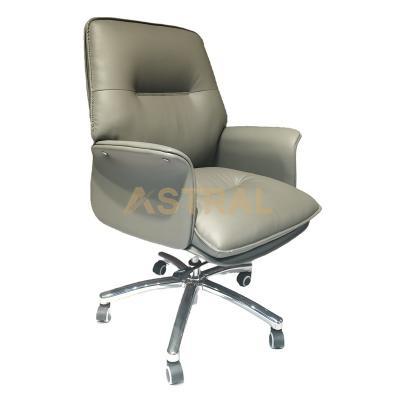 Leather Mid Back Office Task Chair 2132B