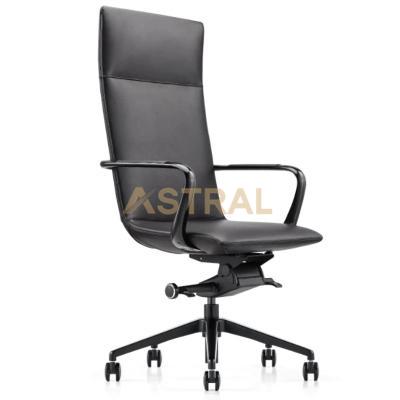 Luxury Aluminum Armrest Multi Function Leather Office Executive Chair 2261A