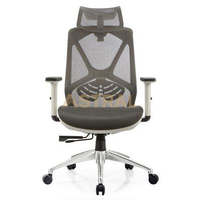 Economic Modern White Ergonomic Mesh Executive Office Chair 628A-W